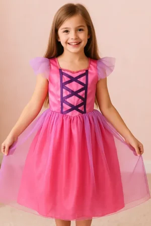 Déguisement Entrée de Gamme Princesse Rose 8-10 ans Acheter Direct