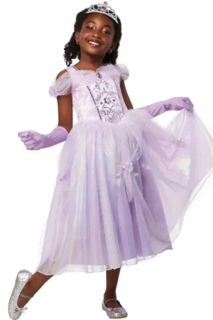 Promotion Déguisement luxe Princesse lavande 5-6 ans