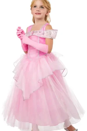 Déguisement luxe Princesse rose 7-8 ans Expédition Rapide