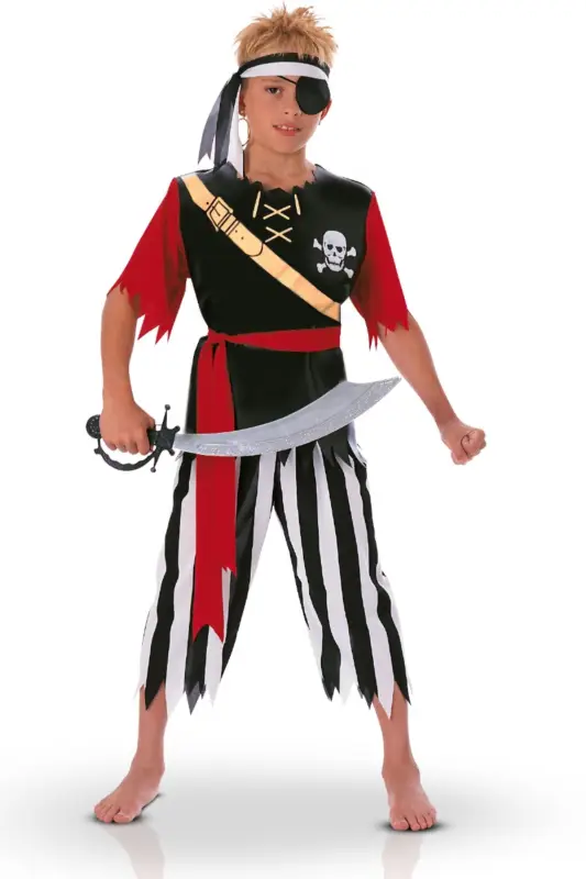 Déguisement Entrée de Gamme Pirate 8-10 ans Nouveauté