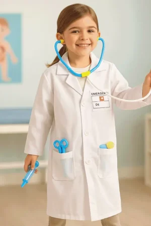 Commande En Gros Kit Docteur Enfant avec Blouse Blanche