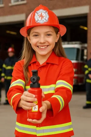 Déguisement pompier luxe 8-10 ans Dernière Chance