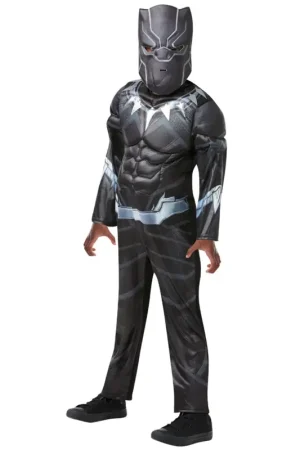 Nouvelle Collection Déguisement luxe Black Panther 7/8 ans Marvel officiel®