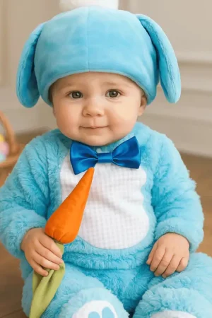 Déguisement bébé Petit Lapin Bleu 1/2 ans Nouvel Arrivage