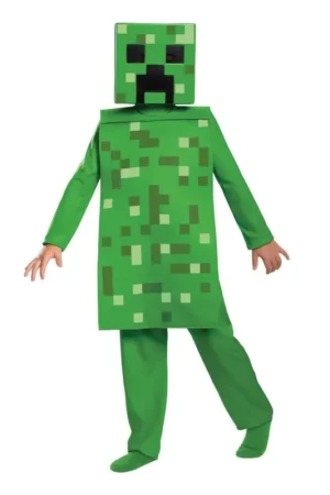 Déguisement Minecraft Creeper™ enfant 7/8 ans – Costume officiel Acheter En Ligne