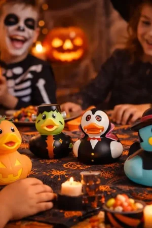 Canard décoratif Halloween – Figurine festive effrayante assortie Bon Plan