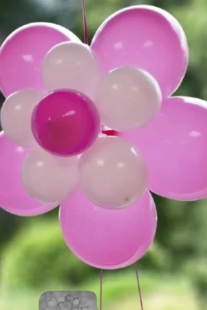Nouvel Arrivage Kit decoration ballon mariage Fuchsia et Blanc