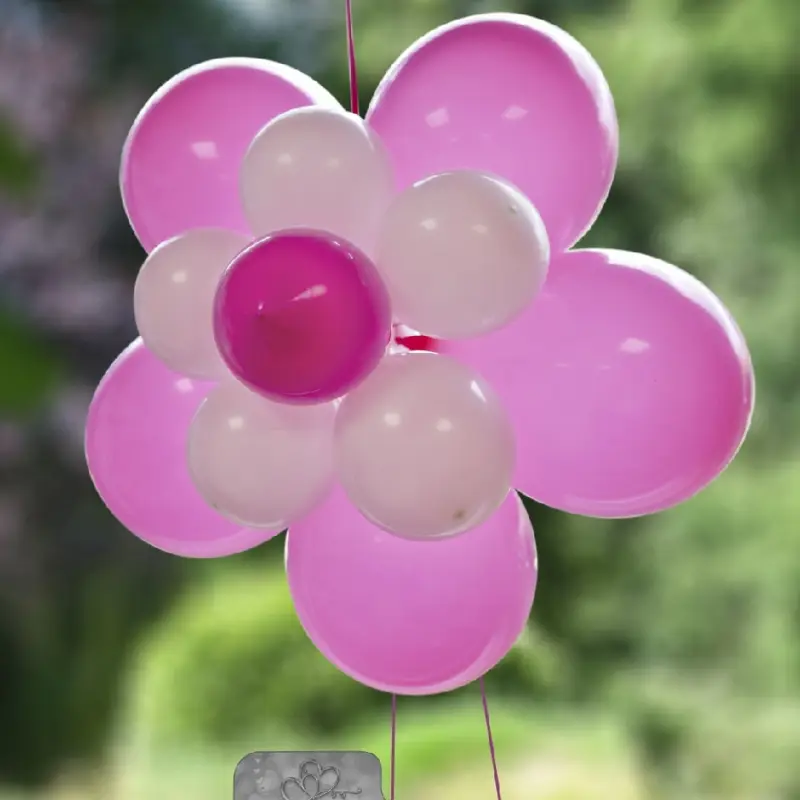 Nouvel Arrivage Kit decoration ballon mariage Fuchsia et Blanc