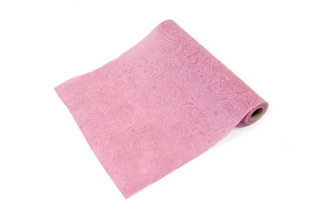 Chemin de table intissé en relief Rose Vente Directe