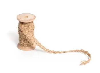 Petit Prix Ruban mariage tressé Jute x 5 mètres