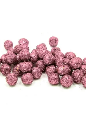 Petite Boule Pailletée Rose 8mm x 160 pièces Usine Directe