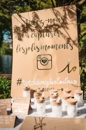 Promotion Panneau kraft Instagram Aidez nous a capturer