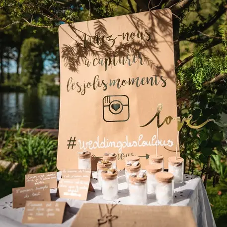Promotion Panneau kraft Instagram Aidez nous a capturer