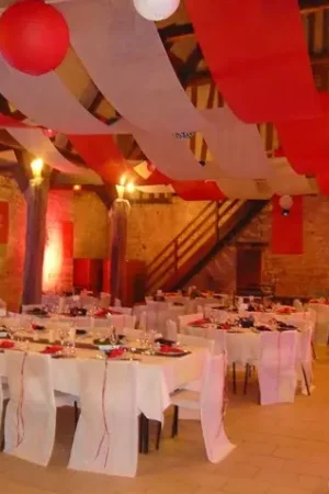 Acheter Direct Tenture Mariage 100 mètres Rouge