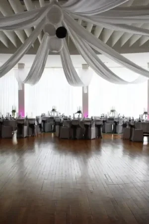 Retour Gratuit Tenture Mariage 100 mètres Argent