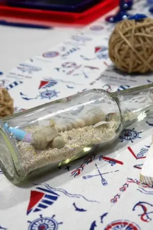 Vrai Bouteille a la mer déco Meilleure Vente