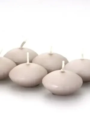 Offre Spéciale Bougie flottante Taupe x 6 pièces