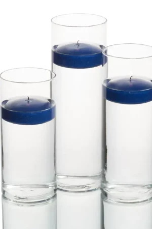 Jusqu'à Épuisement Des Stocks Bougie flottante Bleu Roi x 6 pièces