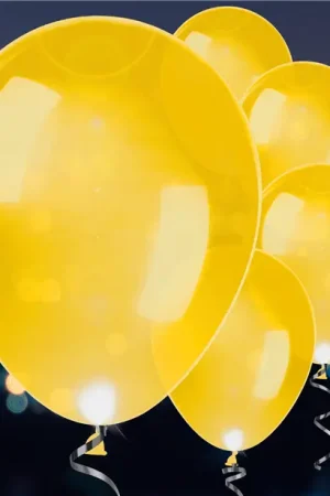 Réduction Ballon Led à gonfler 28 cm Orx4 pièces