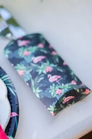 Etui a dragees theme Tropique x 10 pièces Achat Immédiat