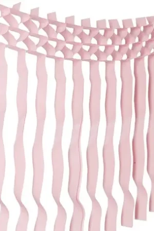 Guirlande De Franges Rose 3 mètres Prix Cassé