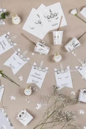 8 Etiquettes Licorne avec liens Commande En Gros