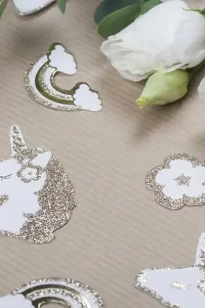 Vente Directe Confettis Original Licorne x 100 pièces