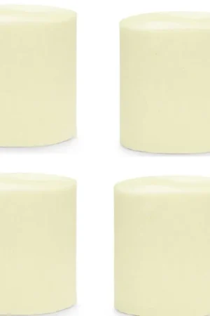 4 Bobines de papier crépon pas cher Ivoire Commander Vite