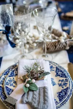 Haute Qualité Chemin de table vrai velours Blanc