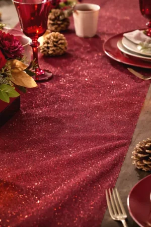 Chemin de table pailleté pas cher Bordeaux Prix Choc
