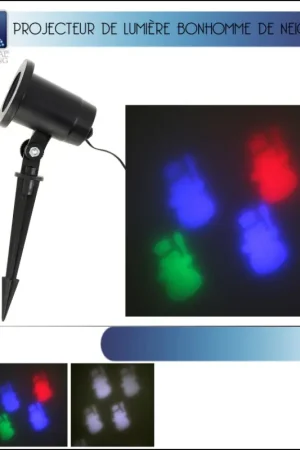 Projecteur LED Lumineux Bonhomme de neige Meilleur Choix
