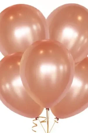 Ballon mariage nacre Rose gold 30cm x 100 pièces Certifié