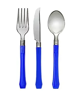 Nouveauté Ménagère Mariage realiste Bleu marine x 18 pièces