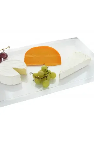 Expédition Rapide Grand plateau plastique rectangle Transparent
