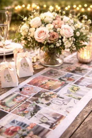 Chemin de table intissé Wedding Commande En Gros