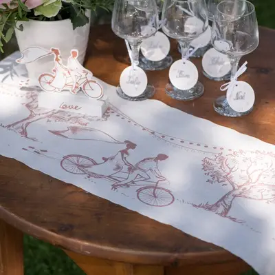 Commander Vite Chemin de table Coton Guinguette