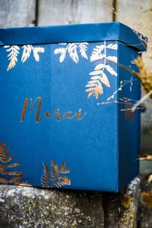 Urne mariage fougere marine Certifié