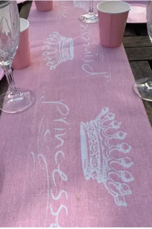 Chemin de table pas cher Coton Princesse Achat Immédiat