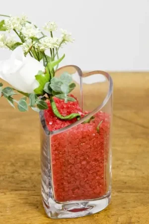 Vase soliflore coeur 15cm Meilleur Prix