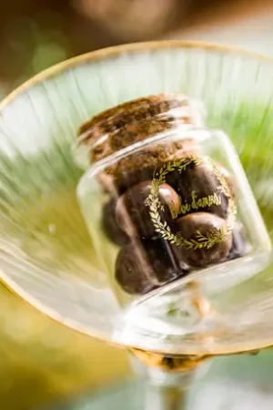 Fiole en verre Bébé d'Amour Or Seulement Aujourd'hui