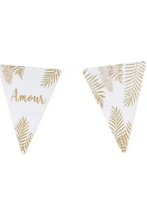 Guirlande Fanions Fougere Amour Promotion