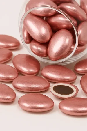 Dragées Rose Gold au Chocolat 500 gr Offre Spéciale