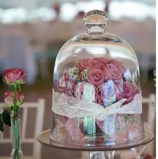 Certifié Cloche en verre mariage