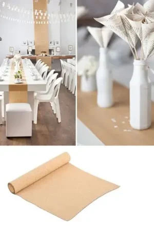 Commander Maintenant Chemin de table mariage kraft
