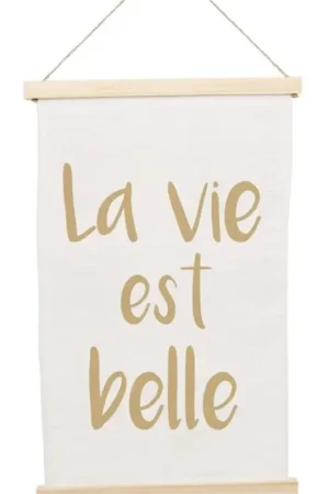 Affaire À Saisir Kakemono pas cher la vie est belle