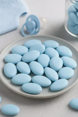 Dragées Avola Marquise BLeu ciel x 1kg Petit Prix