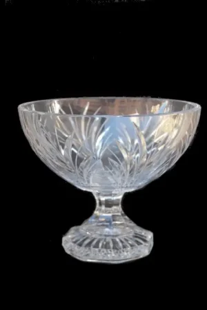 Soldes Coupe a fruit en verre cristal
