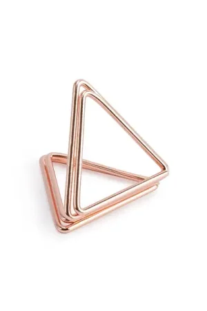 Offre Du Jour Marque place Triangle Rose Gold x 10 pièces