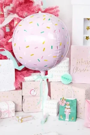 Remise Ballon boule mylar Pastel