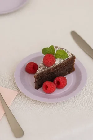 Petite assiette en carton ronde PArme x 10 pièces Meilleure Vente
